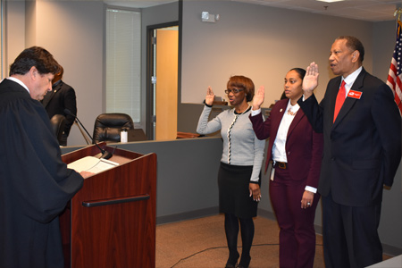 Three Councilmembers Sworn In, New City Charter Adopted