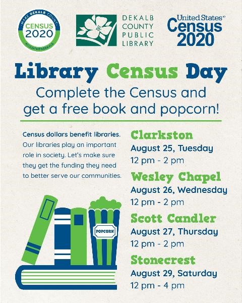 library census day flyer
